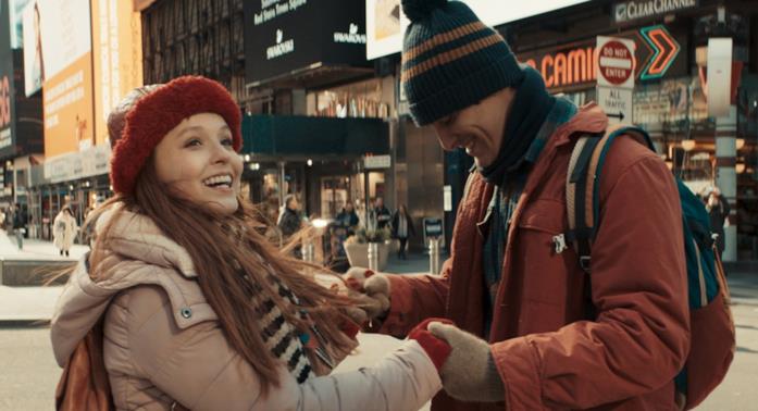 Barbara e Lucas, protagonisti di Diario segreto di un viaggio a New York Diario segreto di un viaggio a New York, i protagonisti del film commedia di Netflix