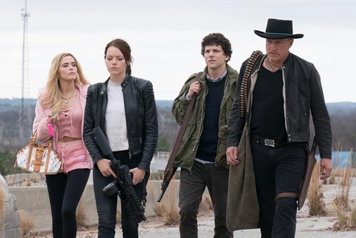 Zombieland Il quartetto protagonista di Zombieland - Doppio Colpo