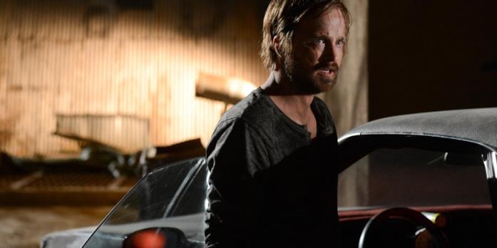 Il destino dei personaggi di El Camino: Il film di Breaking Bad Un'immagine di Jesse Pinkman in El Camino