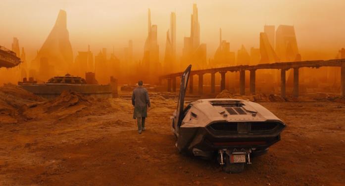 Ryan Gosling in una scena di Blade Runner 2049