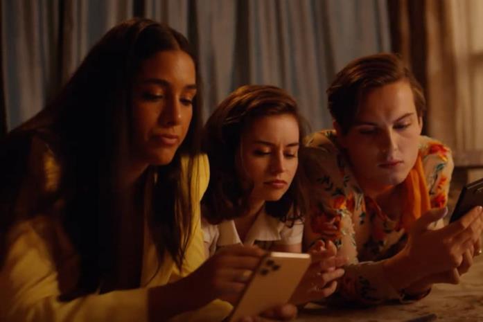 Il cast di Perché sei come sei Il cast in una scena di Perché sei come sei