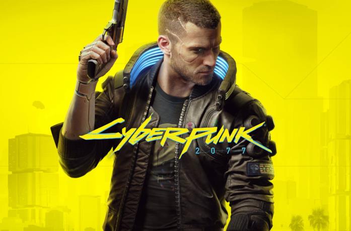 Un personaggio del videogioco Cyberpunk 2077