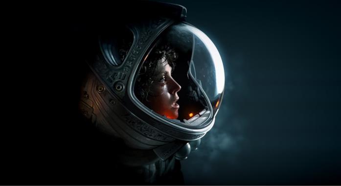 Ripley con la tuta spaziale
