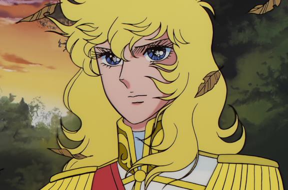 Lady Oscar in una scena della serie anime