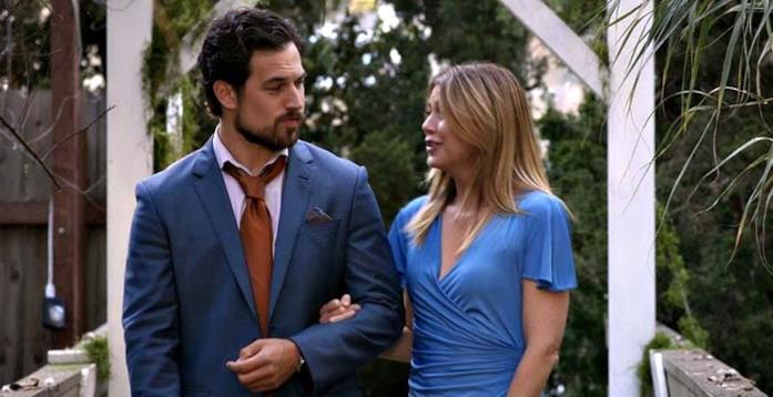 Andrew e Meredith nel finale di Grey's Anatomy 14 Andrew e Meredith insieme in una scena dal finale di Grey's Anatomy 14