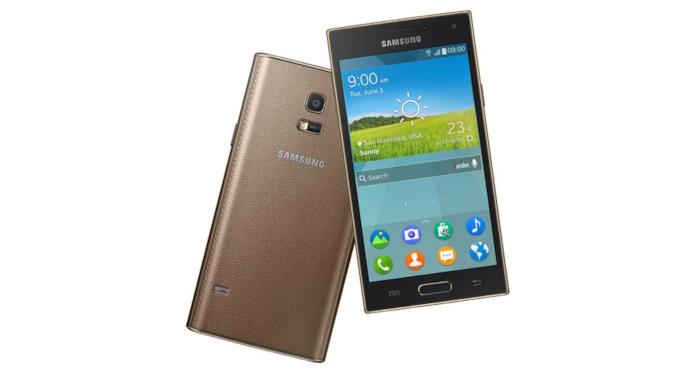 Samsung Z, lo smartphone con Tizen OS Immagine stampa del Samsung Z con Tizen OS