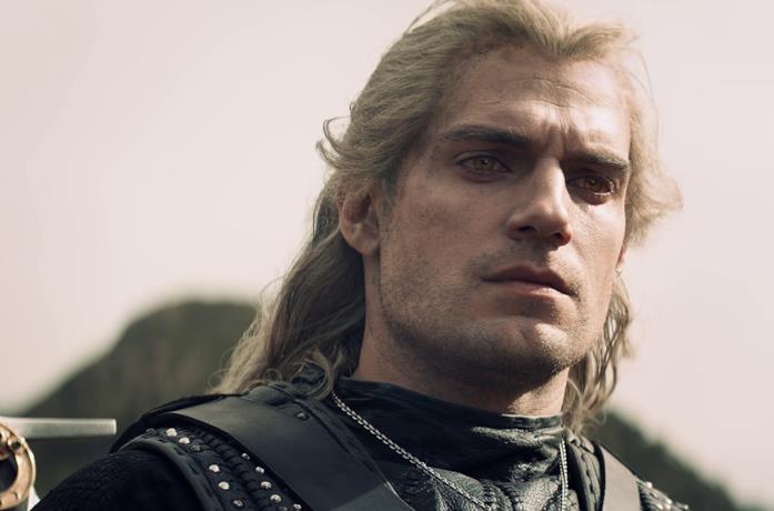 Henry Cavill in una scena di The Witcher
