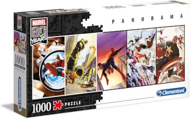 Clementoni - 39546 - Marvel 80 Anni Puzzle Panorama - 1000 Pezzi