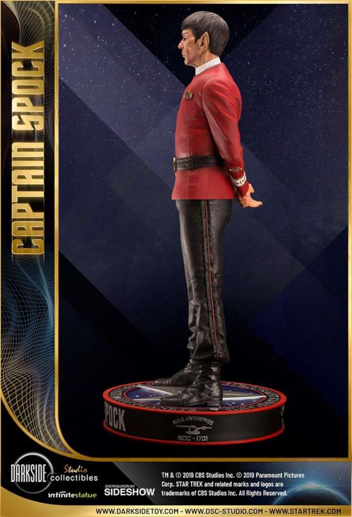 Capitan Spock Capitan Spock, statua da collezione - fianco