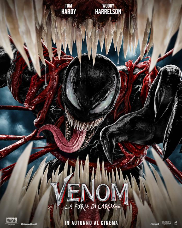 Venom - La furia di Carnage La locandina di Venom - La furia di Carnage