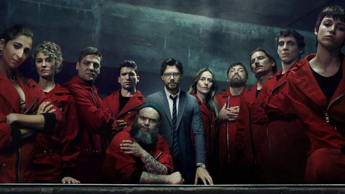 Il Professore e la sua banda I protagonisti de La Casa di Carta