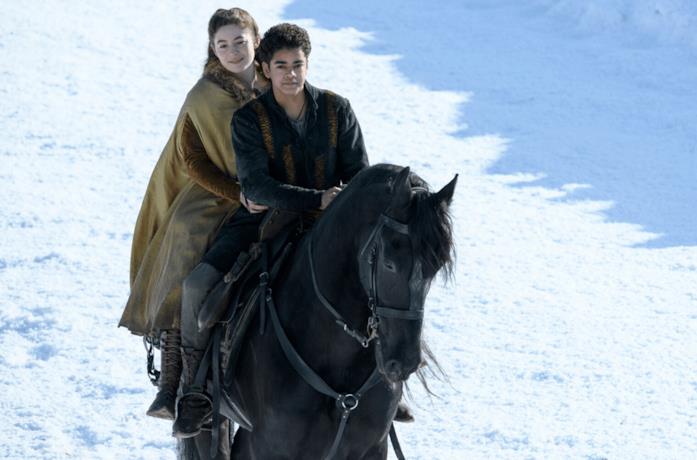 Un'immagine dei protagonisti di Lettera al re a cavallo