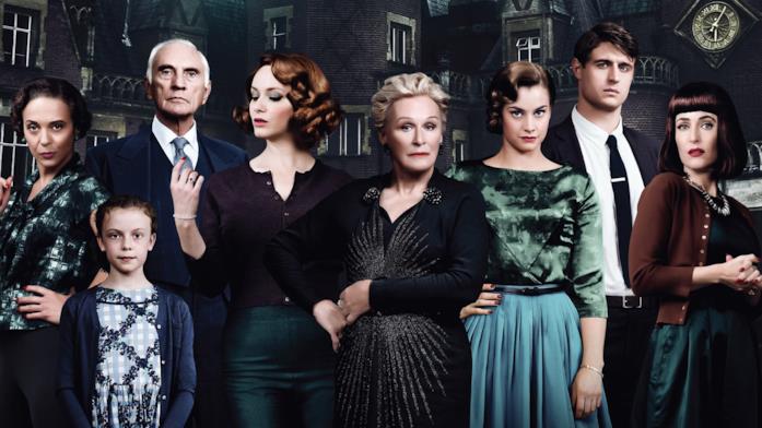 Un dettaglio del poster ufficiale di Mistero a Crooked House