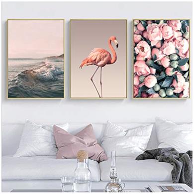 Scene quadri su tela dipinti nordici poster stampe camera da letto decorazione casa 50 x 70 cm senza cornice