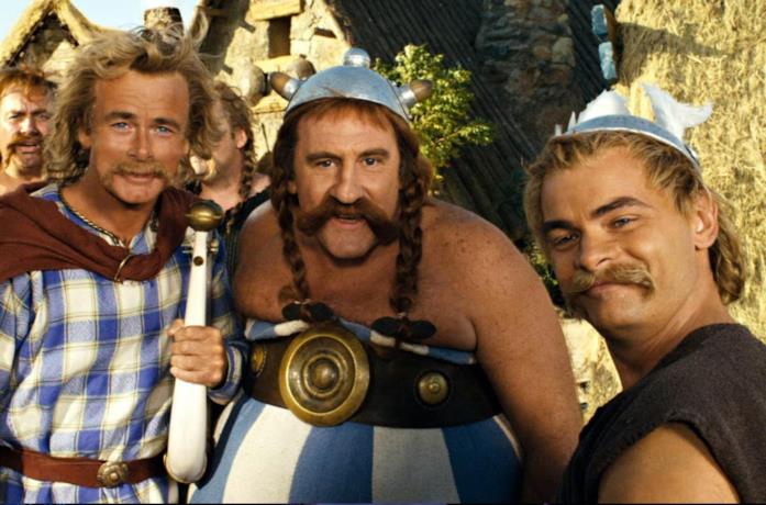 Alcuni attori di Asterix alle Olimpiadi