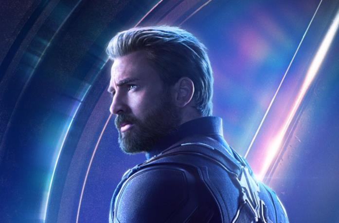 Steve Rogers in un poster promozionale