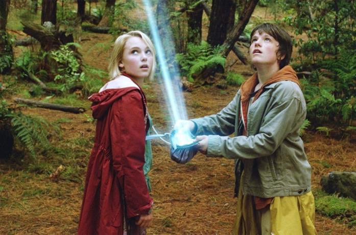 Una scena di Un ponte per Terabithia