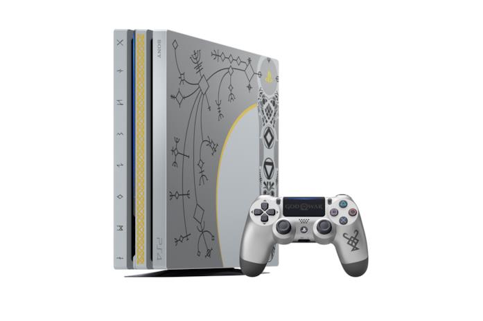 La PS4 Pro Leviathan Grey di God of War