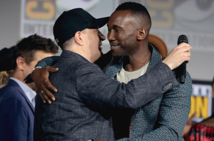 Mahershala Ali con Kevin Feige a SDCC 2019