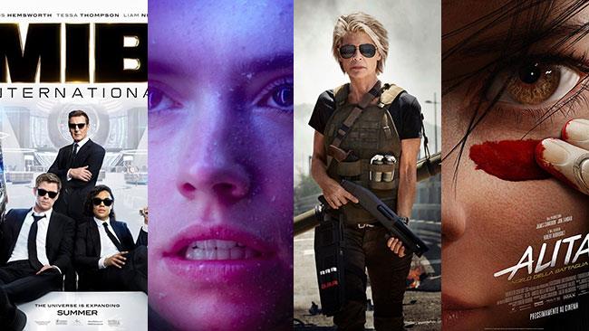 Poster e immagini di Men in Black 4, Star Wars IX, Terminator 6, Alita - Angelo della battaglia