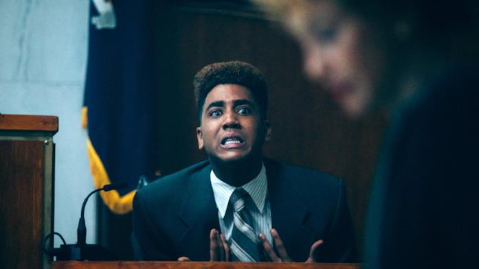 Una scena di When They See Us con Jharrel Jerome nel ruolo di Korey Wise Jharrel Jerome ha vinto l'Emmy per la sua interpretazione in When They See Us