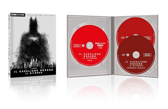 Cofanetto Blu-ray de Il Cavaliere Oscuro - Il Ritorno Copertina del cofanetto Blu-ray de Il Cavaliere Oscuro - Il Ritorno
