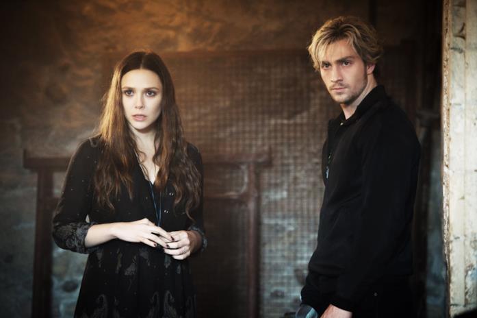 Wanda e Pietro Maximoff in Avengers: Age of Ultron Elizabeth Olsen e Aaron Taylor-Johnson sono Wanda e Pietro Maximoff in Avengers: Age of Ultron