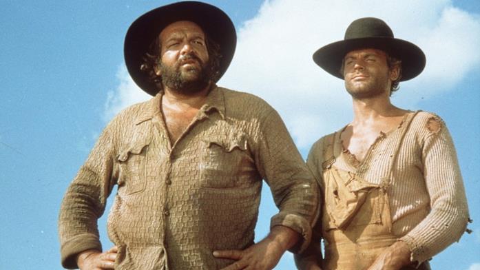 Bud Spencer e Terence Hill, la classifica dei 10 migliori film Bud Spencer e Terence Hill in una scena del film Lo chiamavano Trinità...