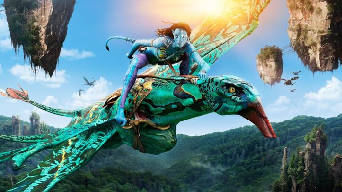 Neytiri (Zoe Saldana) Neytiri a cavallo del suo ikrin