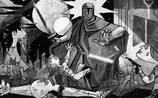 Mandalore Murale Murale di Mandalore