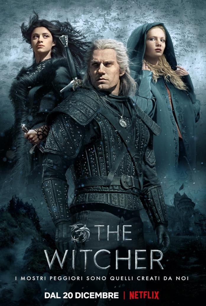 The Witcher ha la sua locandina ufficiale in vista del lancio Il poster italiano di The Witcher