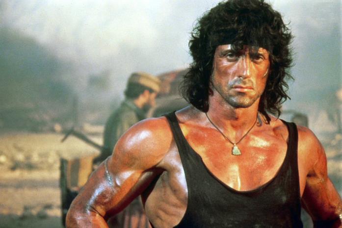Rambo Sylvester Stallone in Rambo