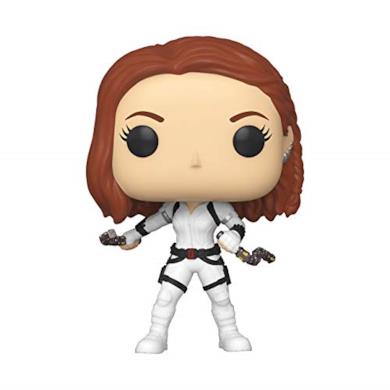 Funko Black Widow (White Suit) Figura da Collezione, Multicolore, 46681