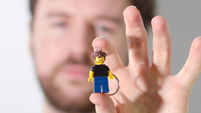 Minifigure LEGO personalizzata di Brick Yorself