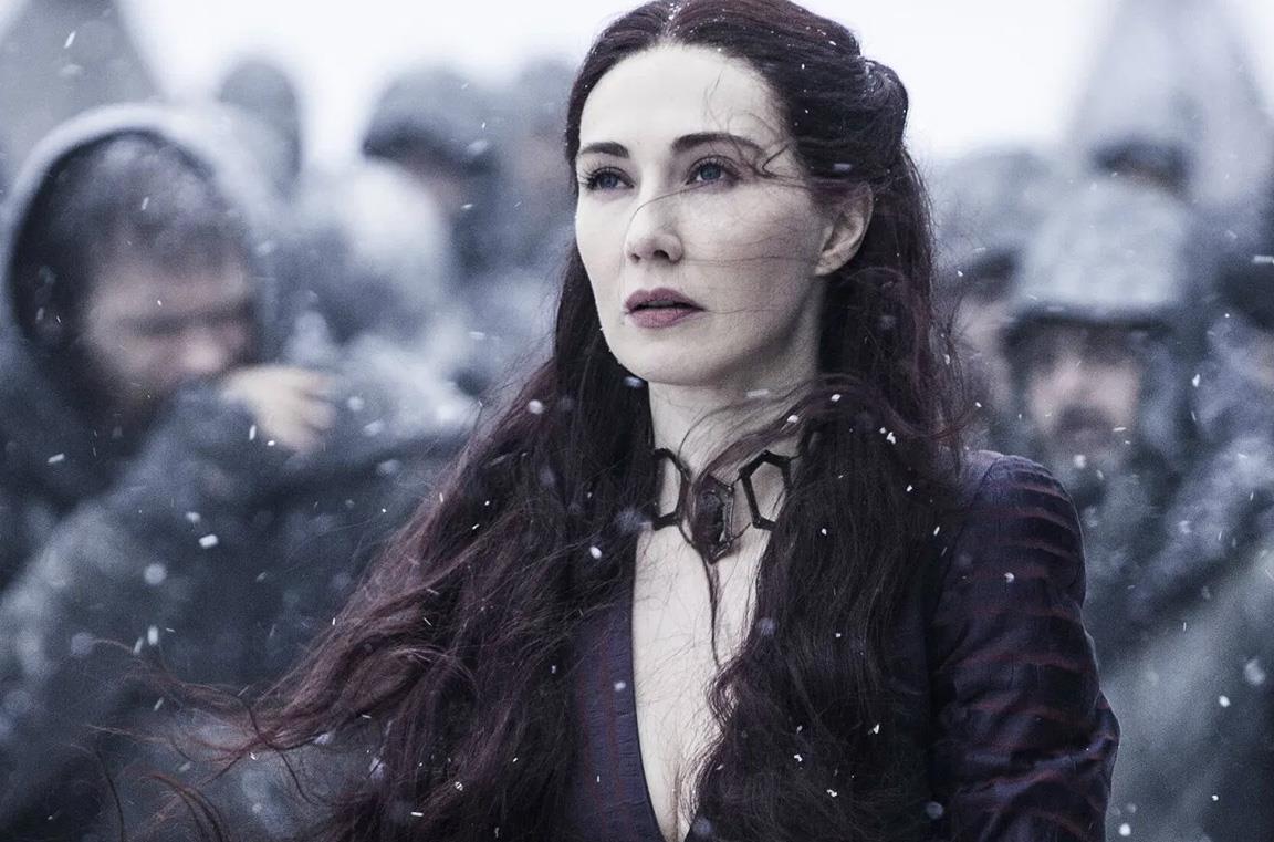 Carice van Houten in una scena di Game of Thrones