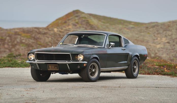 Bullitt, la Mustang guidata da Steve McQueen venduta a 3,74 milioni La Ford Mustang GT390 Fastback di Bullitt