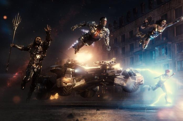 Un'immagine della Justice League
