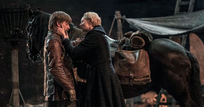 Brienne e Jaime L'addio di Brienne e Jaime