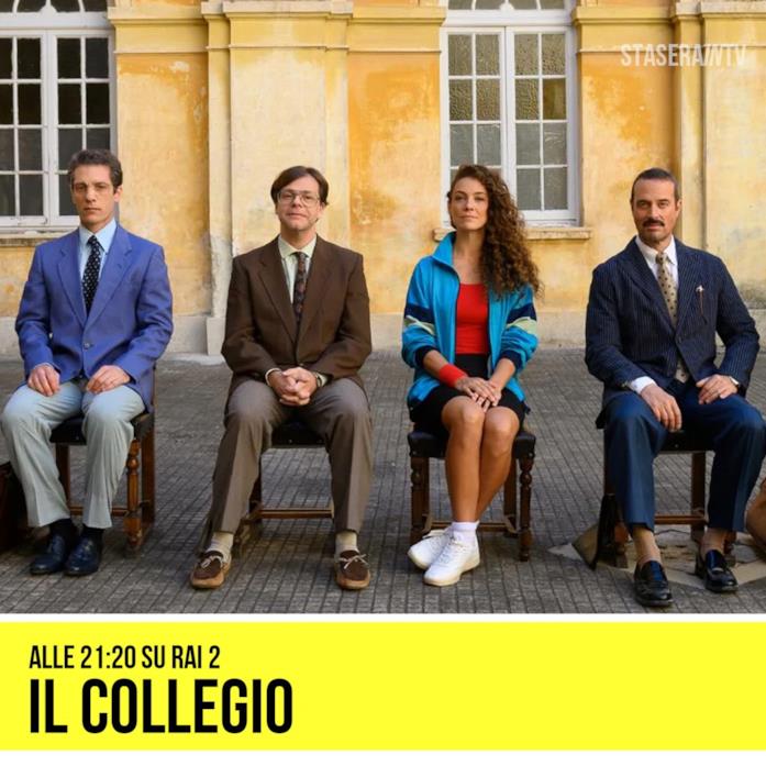 Il collegio su Rai 2 alle 21:20 Il collegio stasera in TV su Rai 2 alle 21:20