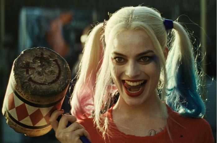 Un'immagine di Margot Robbie come Harley Quinn