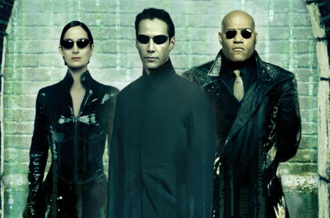 Un'immagine di Neo, Trinity e Morpheus