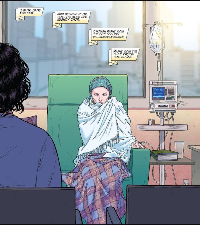 Jane Foster in Thor 4 avrà il cancro Jane Foster nei fumetti