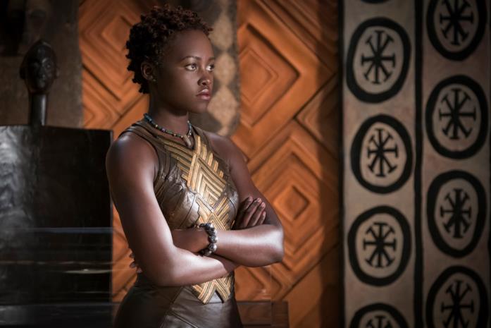 Lupita Nyong'o nel ruolo di Nakia in Black Panther Lupita Nyong'o interpreta Nakia in Black Panther