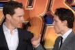 Tom Holland e Benedict Cumberbatch alla première di Avengers: Infinity War