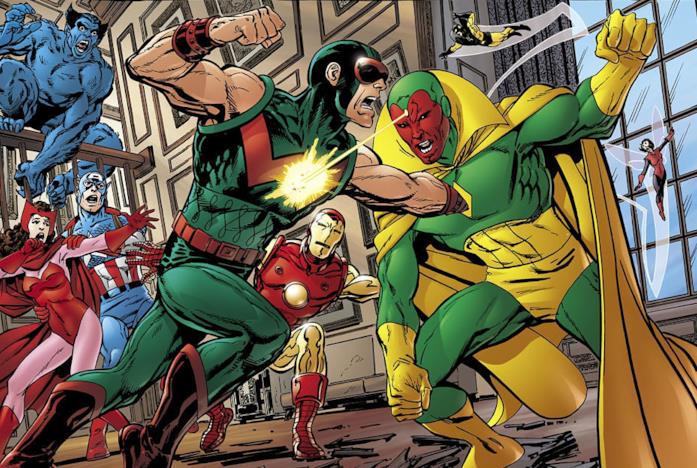Wonder Man farà il suo debutto nel MCU? I Vendicatori guardano Visione e Wonder Man combattere
