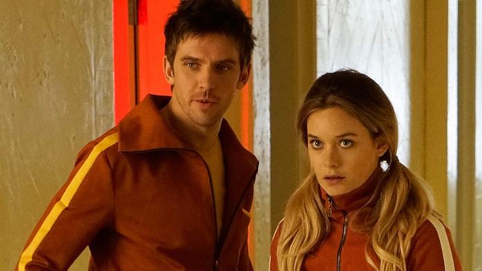 David (Dan Stevens) e Sydney (Rachel Keller) in una scena di Legion