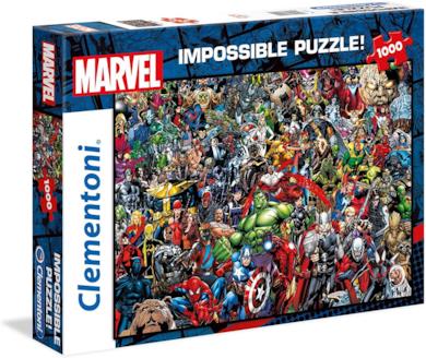 Clementoni Marvel Impossible Puzzle, 1000 Pezzi