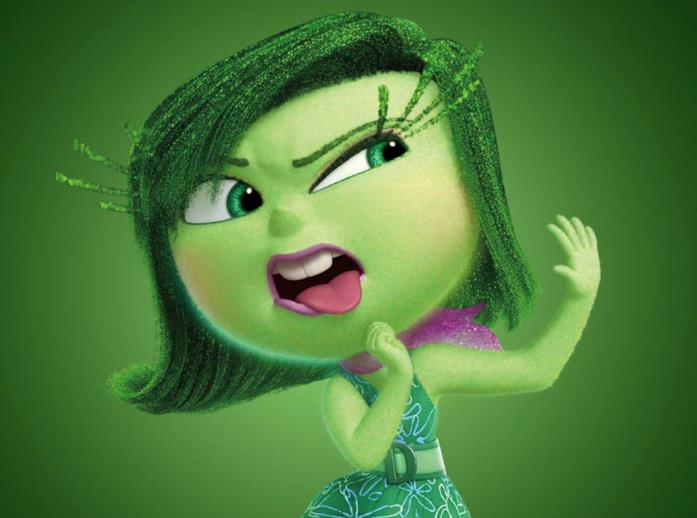 Disgusto, emozione altera e snob in Inside Out Disgusto
