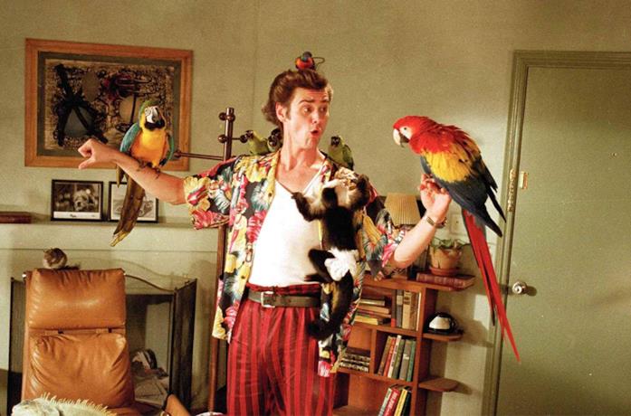 Jim Carrey è Ace Ventura