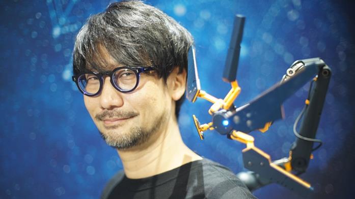 Un primo piano di Hideo Kojima